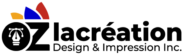 logo oz la creation inc couleur